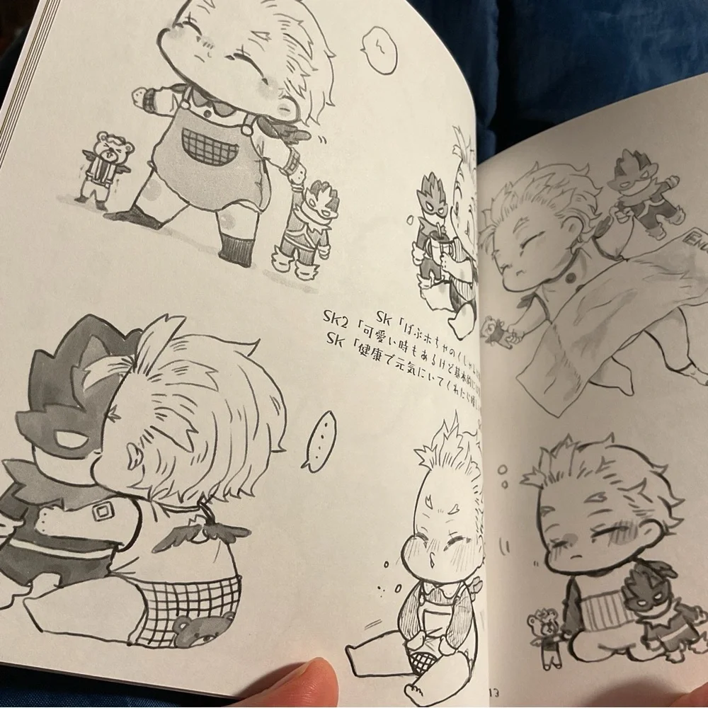 Baby Hawks “BabuHo” Doujinshi with Endeavor My Hero Academia - Picture 3 of 4